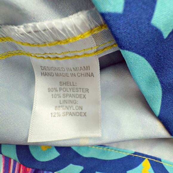 Capelle Miami Lot 2 Men's 3XL Hybrid Lined Swim Trunks Shorts  8" Inseam - Picture 9 of 11